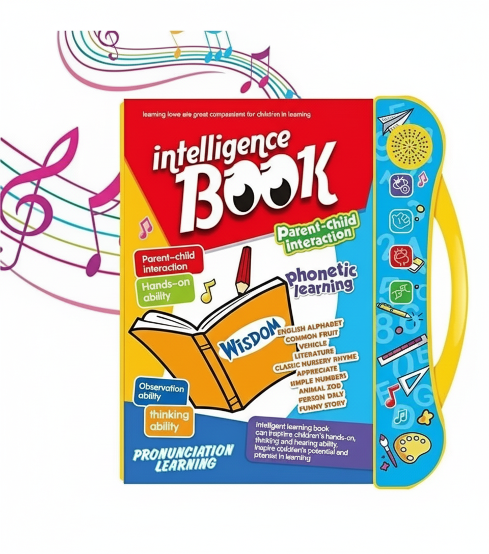 Intelligence Book for Kids – Interactive Learning with Sounds