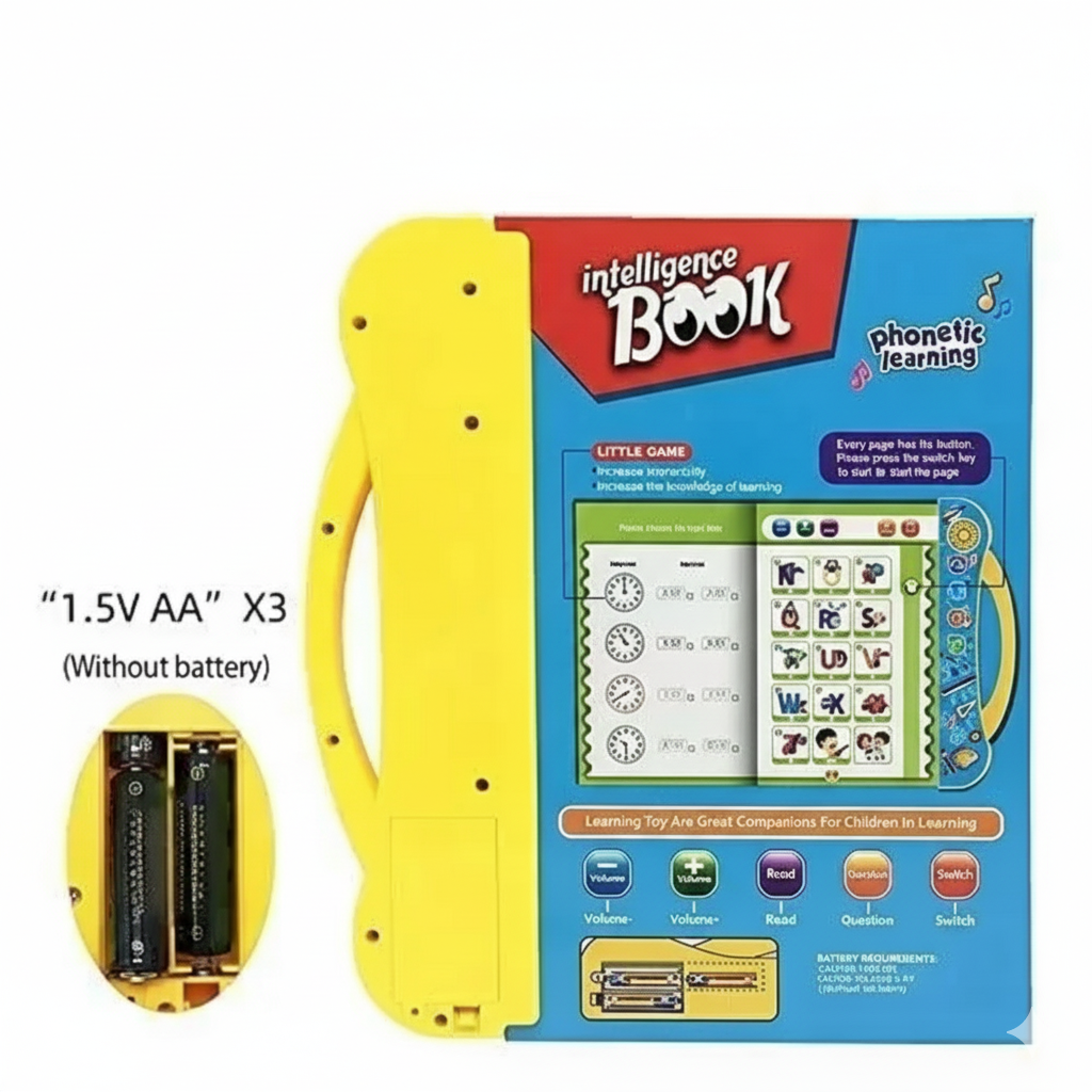 Intelligence Book for Kids – Interactive Learning with Sounds